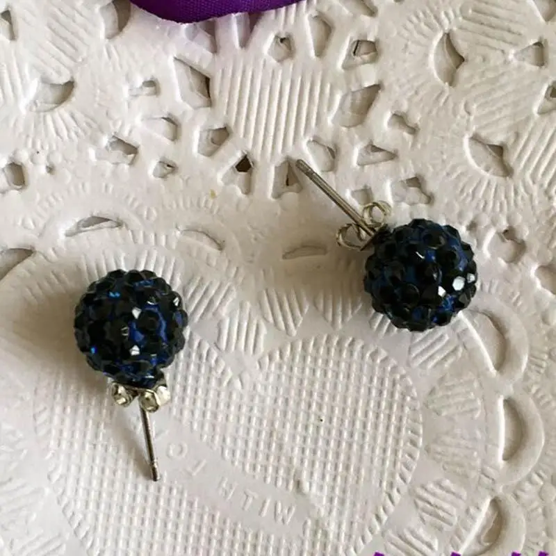 11 mo lan Pendientes женские серьги для женщин ювелирные изделия brincos серьги гвоздики orecchini модные oorbellen aretes Кристалл Стразы - Окраска металла: 11 mo lan