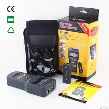Noyafa NF-8108A Cat.5E/ 6E UTP STP Network Cable Tester Check Wiring Error 5E Wire Test