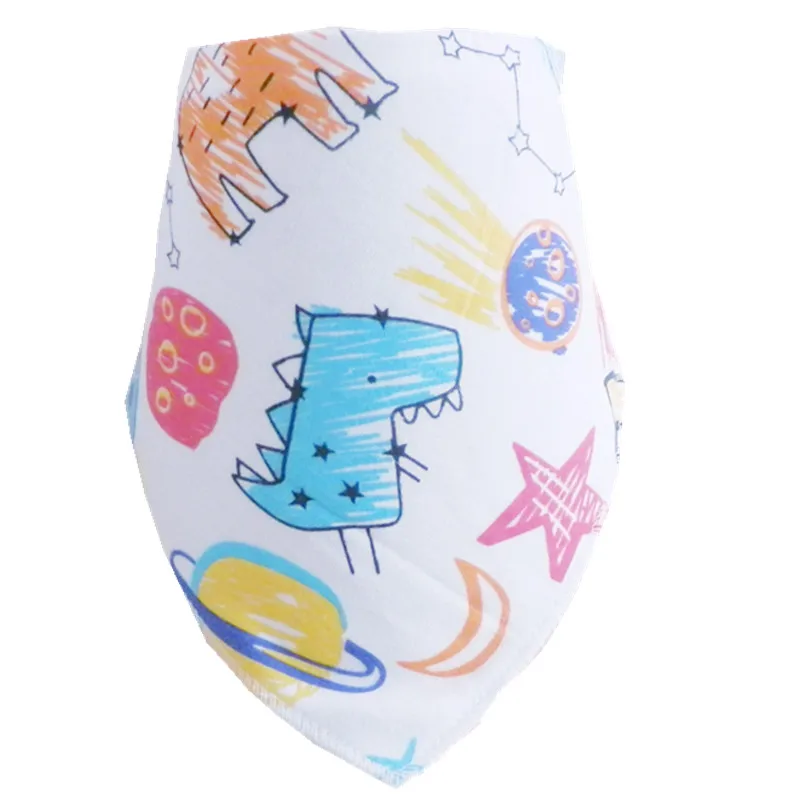 bib rockt HENG ZHE/ г. Весенняя одежда; bew cat, chick, horse, bear, ледяной Детский шарф с героями мультфильмов; нагрудник; детская одежда с воротником; Шапка; шейный платок - Цвет: bib rockt