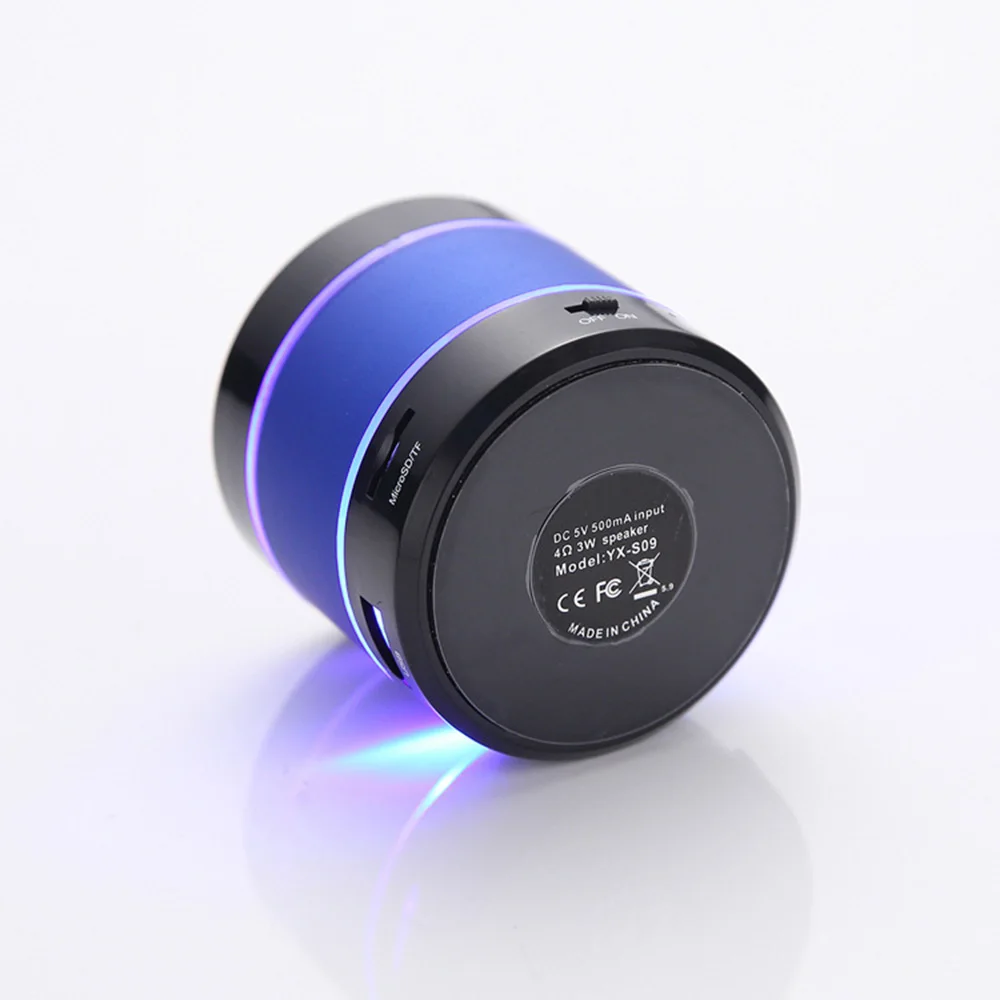 S09 Беспроводной Мини Bluetooth Динамик сабвуфер громкой Altavoces Поддержка TF карты