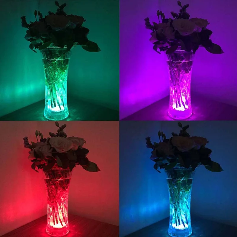 RGB погружной светодиодный дистанционный подводный светильник 10 s аккумулятор IP67