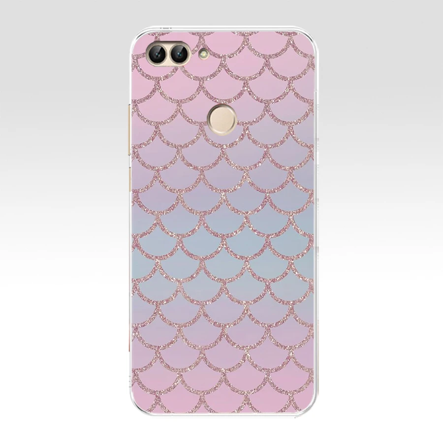 37 N huawei P Smart чехол TPU Мягкий силиконовый прозрачный чехол для телефона huawei P Smart Cover FIG-LX1 Enjoy 7S Чехол - Цвет: 37