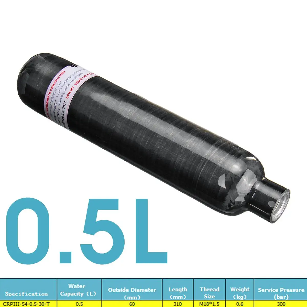 Цилиндр для пейнтбола мини-акваланга 4500PSI 1.1L углеродное волокно пейнтбольное оборудование для дайвинга Airforce Airsoft воздушная бутылка