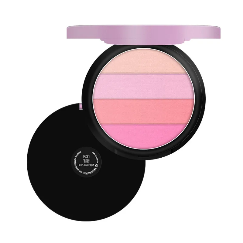 Фирменные Косметические румяна для макияжа лица легко носить долговечный цвет