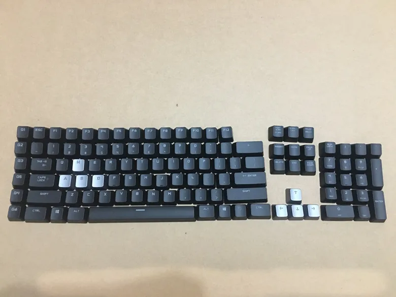1 комплект Оригинальные Новые брелки для logitech G710+ настоящая черная механическая клавиатура с подсветкой