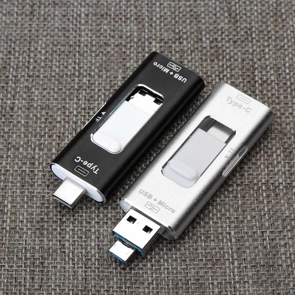 LEORY Memory 3 в 1 устройство для чтения карт памяти типа C Micro/USB 2,0 Micro sd-карта/TF карта OTG ридер для iPad/iPhone адаптер для карт