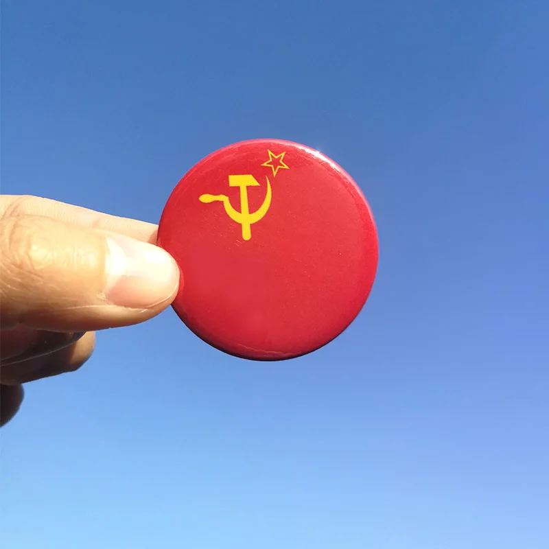 Nengdou T2 флаг СССР Советский знак CCCP русская медаль военный Сталин эмблема Pin 23