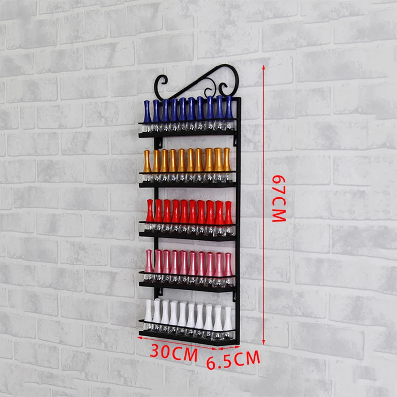 Новейшее железо полка для лака ногтей стеллаж хранения подставка геля