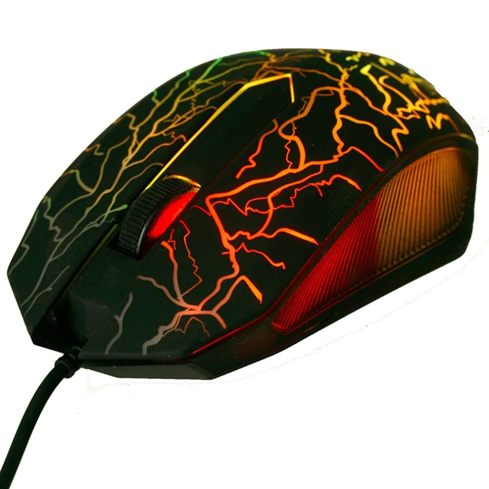 3200DPI светодиодный оптический 3 кнопки 3D USB Проводная игровая мышь Pro Gamer