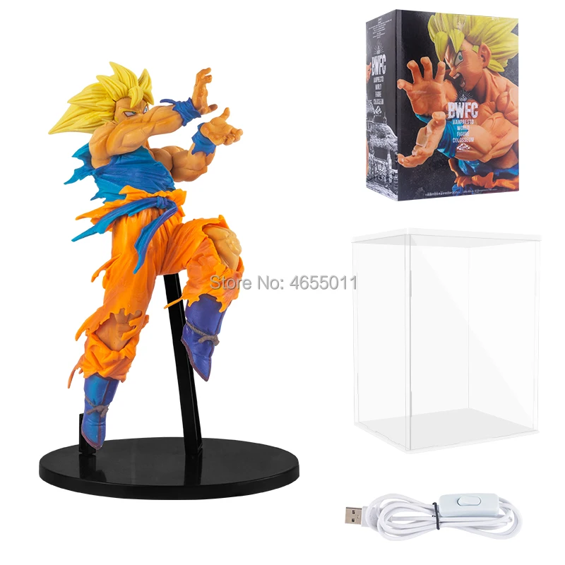 S. orange DIY DRAGON BALL Сон Гоку настольная лампа Luminaria светодиодный теплый белый ночник декоративное освещение подарки коробка с окошком для демонстрации модели