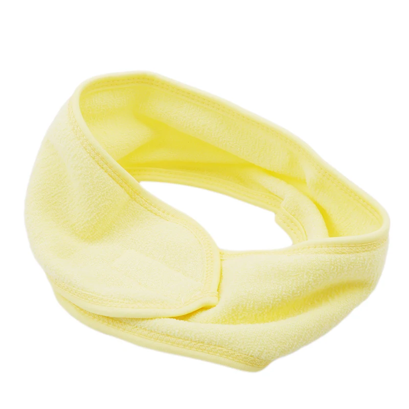 yellow Новое поступление, Женская косметическая маска, аксессуары для волос, широкая повязка на голову, инструмент для укладки волос, волоконные повязки для волос для девушек - Цвет: yellow