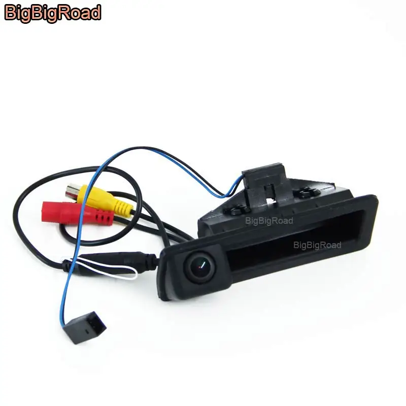 Камера заднего вида BigBigRoad для BMW 5 M5 E39 E60 E61 / 3 E90 E91 E92 E93 320i 335i|trunk handle|backup reverse cameracar rear