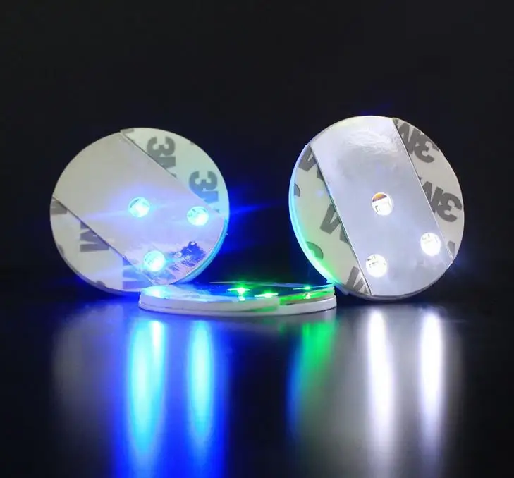DHL Freeshipping 500pcs LED Bottle Light with 3M Sticker White for Wedding lin4980 | Дом и сад