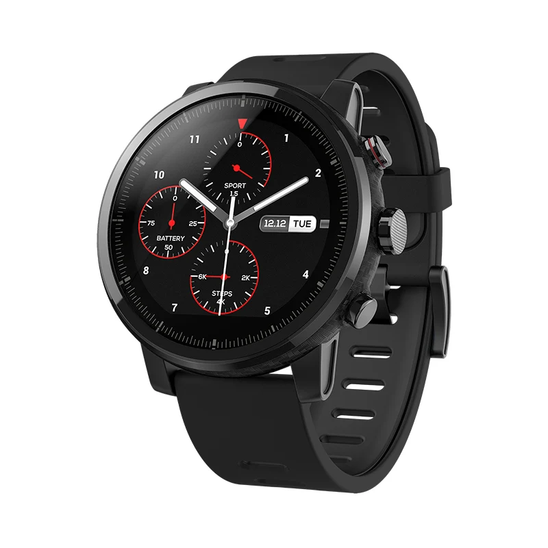 Huami Amazfit 2 спортивные Смарт часы gps 5ATM пульсометр водонепроницаемый анти потеря