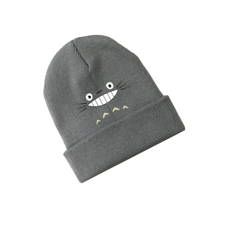 Style 6 Аниме Skullies, шапки, вязаные шапочки, зимние теплые шапки для мужчин, женщин, мальчиков, девочек, подарок, эластичные - Цвет: Style 6
