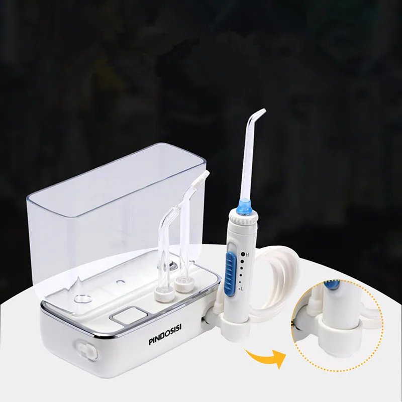 Портативный Электрический ирригатор для полости рта водный импульсный