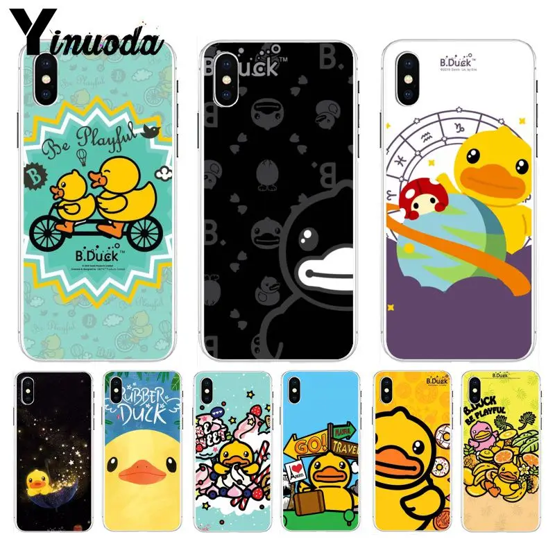 11pro MAX B Duck классические чехлы с картинами для мобильных телефонов Apple iPhone 8 7 6 6S Plus X