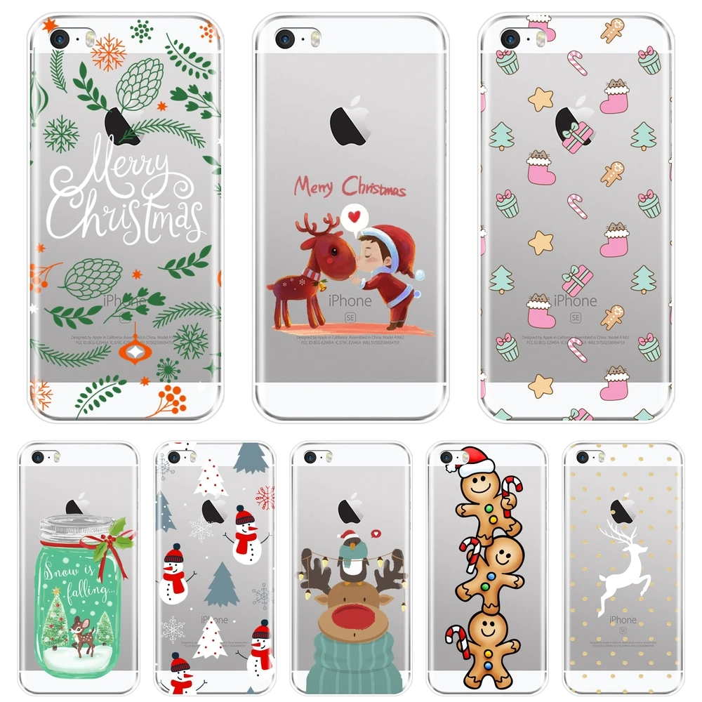 Чехол для телефона Apple iPhone 5 S 5C 5S SE мягкий силиконовый чехол с изображением