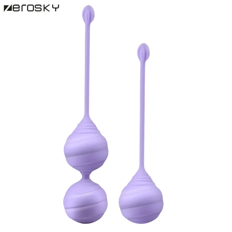 Medical Silicone Kegel Balls Vaginal Muscle Tighten Training Aid Love Ball Sex Toys for Women Zerosky |