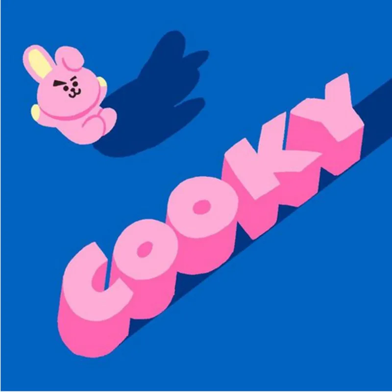 8 Аниме Bangtan мальчики BTS bt21 vapp наволочка 3D две стороны Печатный TATA VAN COOKY CHIMMY SHOOKY KOYA RJ MANG Чехлы для подушек - Цвет: 8