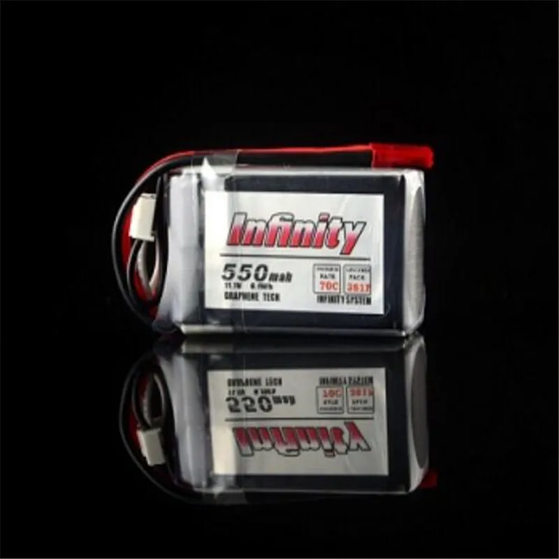 Новое поступление для Infinity 550mAh 70C 3S 11 1 V Lipo батарея 18 силиконовая линия JST вилка FPV