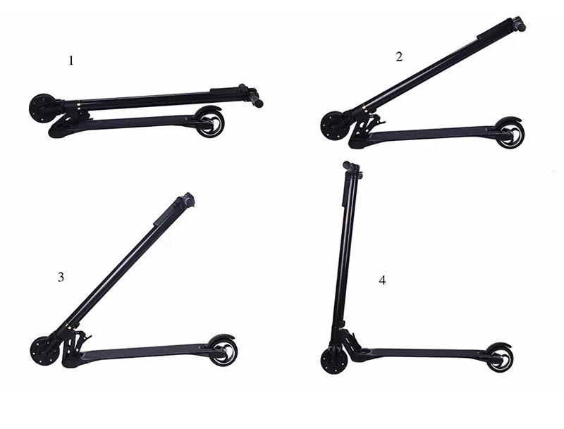 Электрический скейтборд S3 Pro Ультра светильник из углеродного волокна