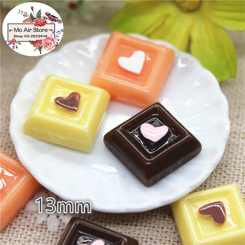 10 шт. миниатюрные кабошоны из смолы 13 мм | Дом и сад