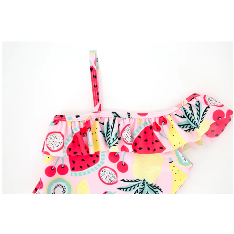 2019 красивые купальники бикини для маленькой девочки badmode baby One купальный костюм с