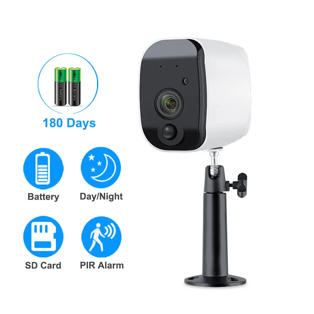 IP камера наружная беспроводная с Wi Fi и датчиком движения 1080P|Камеры