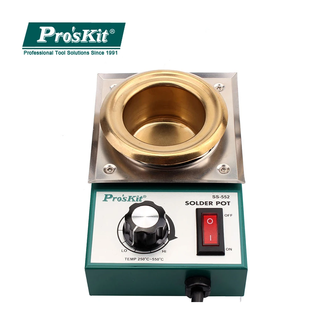 Pro'skit SS 552H 200 Вт охрана окружающей среды круглая Оловянная печь Бессвинцовая