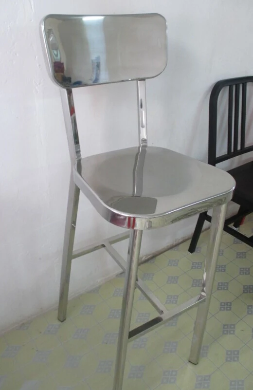 Качественный высокий барный стул из нержавеющей стали для отеля|bar chair|high bar chairbar