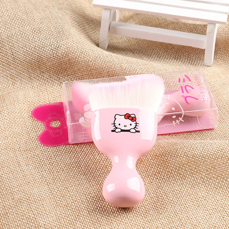 Hello kitty curve изогнутая кисть для основы Контурные Тени Кисть для макияжа yey-721