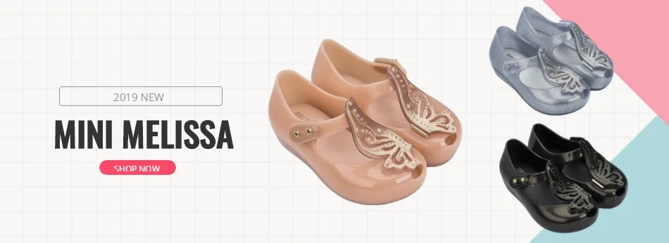 Mini Melissa Ultragirl Fly II новые летние прозрачные сандалии для девочек Дышащие детские сандалии детская пляжная обувь Melissa для малышей