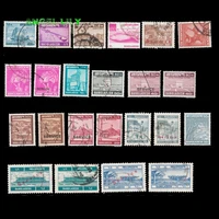 23 pcs bangladesh bengal used old vintage postage stamps for collection asia original