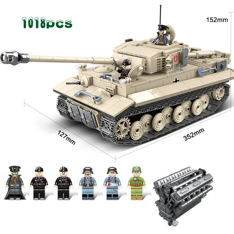 Военная серия World War II WW.2 war скорая помощь танк бронированная машина модель