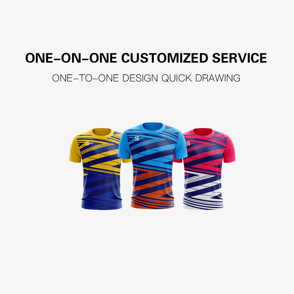 2019Wholesale Sportswear Badminton Shirts Custom Diy team shirts personalized customization  Quick Dry Breathable Table Tennis