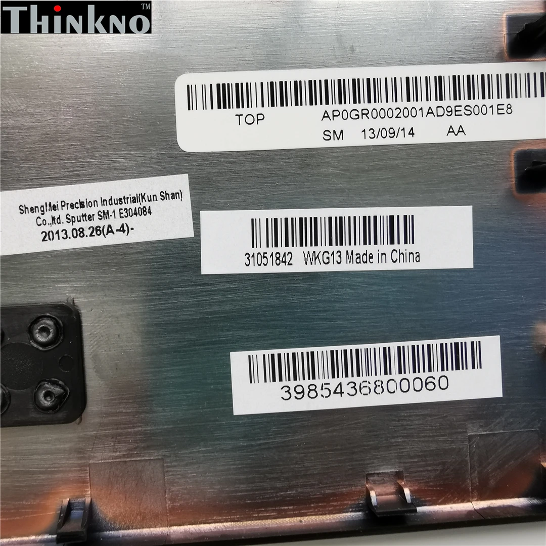 Новый оригинальный чехол для клавиатуры Lenovo G570 G575 верхняя крышка l C с тачпадом