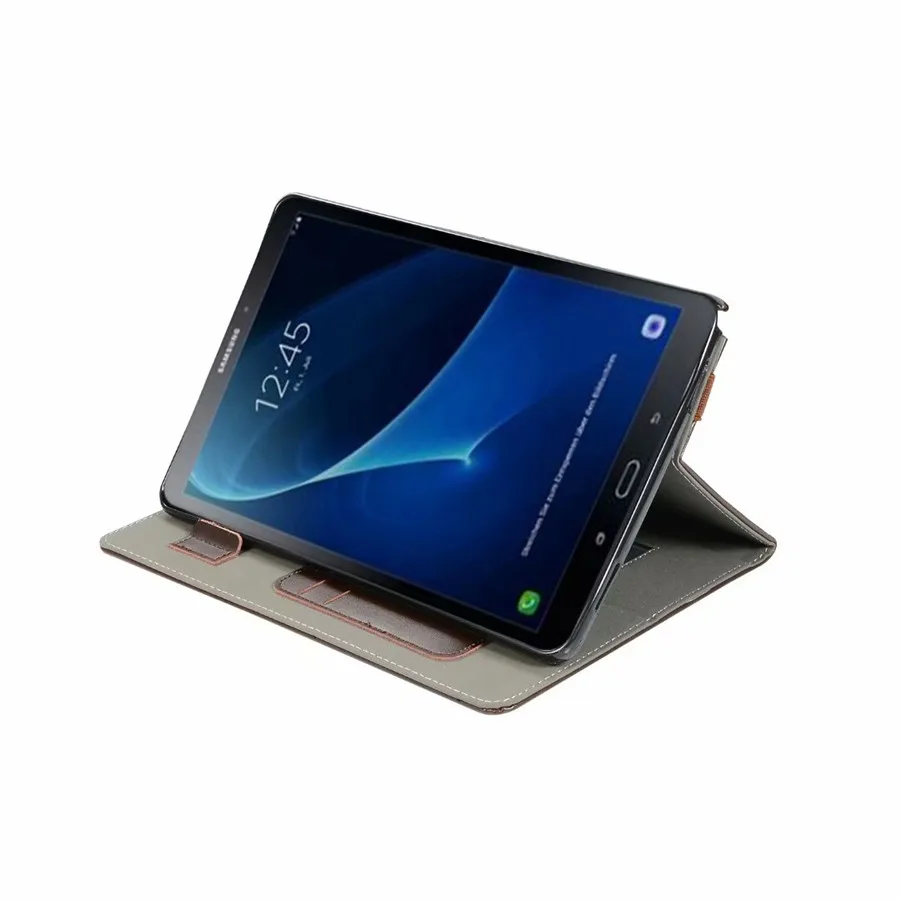 Премиум чехол для samsung Galaxy Tab A 10,1 P580(с S pen) Smart Cover Чехол Funda для samsung P585 ручной держатель с подставкой