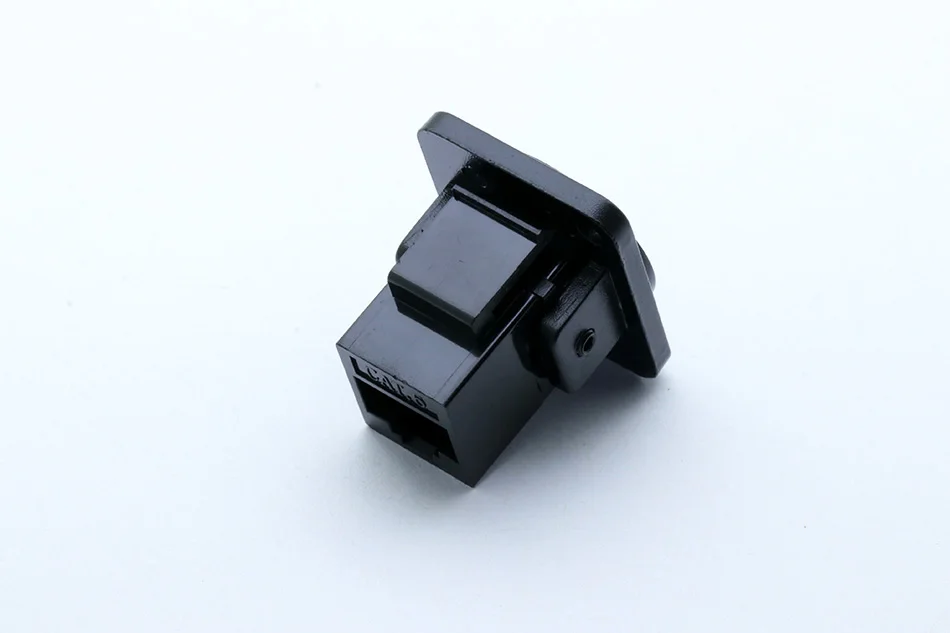 1 шт. RJ45 разъем, CAT.6, D Тип, металлический материал, Панель Крепления шасси, RJ45 гнездо