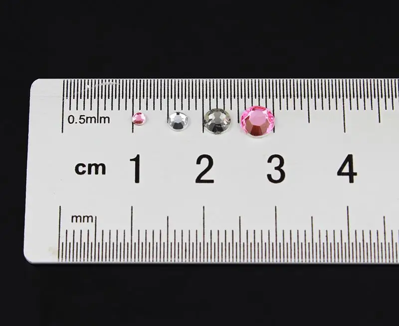 стразы для ногтей Nail Art декорация 3D Украшения Белый Розовый Серый Женщин Блестит