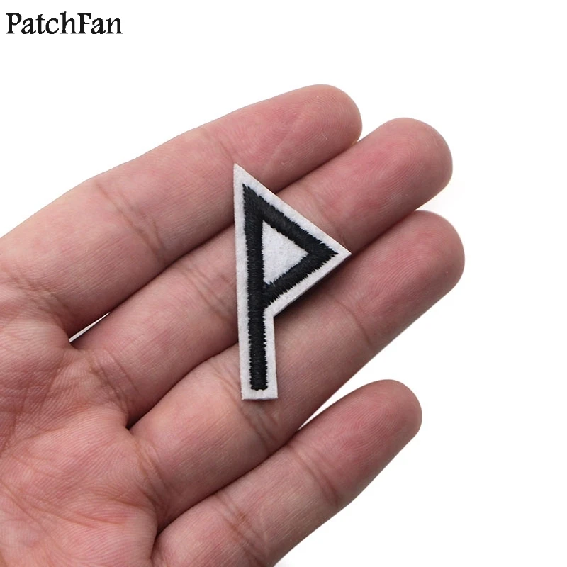 20 компл./лот Patchfan руны викингов 24 шт./компл. Вышитые заплаты para одежда с