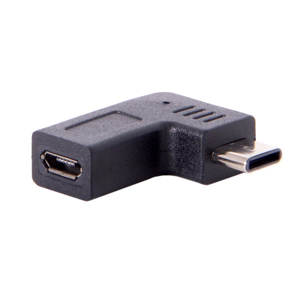 Адаптер для передачи данных MLLSE USB-C Type-C папа-Micro USB 2 0 5Pin мама 90 D угловой тип CE0733 |