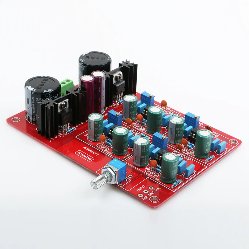 Двойной 15V-0-15V NE5534 усилитель платы регулятор громкости (имитация MBL6010 цепи) для HIFI |