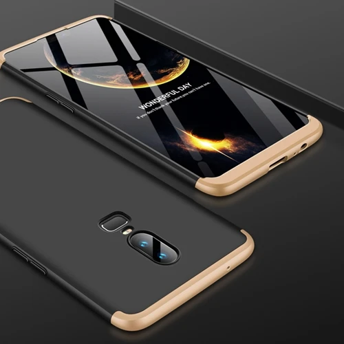 gold black Для Oneplus 6 Oneplus 5/5 T чехол Coque Fundas для Oneplus 6 чехол 360 полная защита Матовый для OnePlus 6T OnePlus 7 Pro Чехол - Цвет: gold black