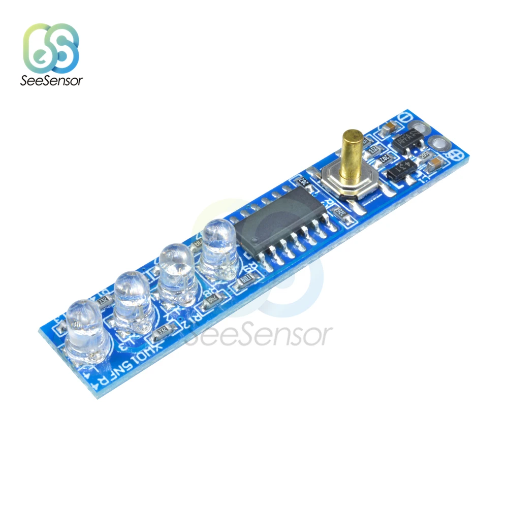 Индикатор емкости литиевой батареи 1S/2S/3S/Φ Светодиодная панель индикатор уровня