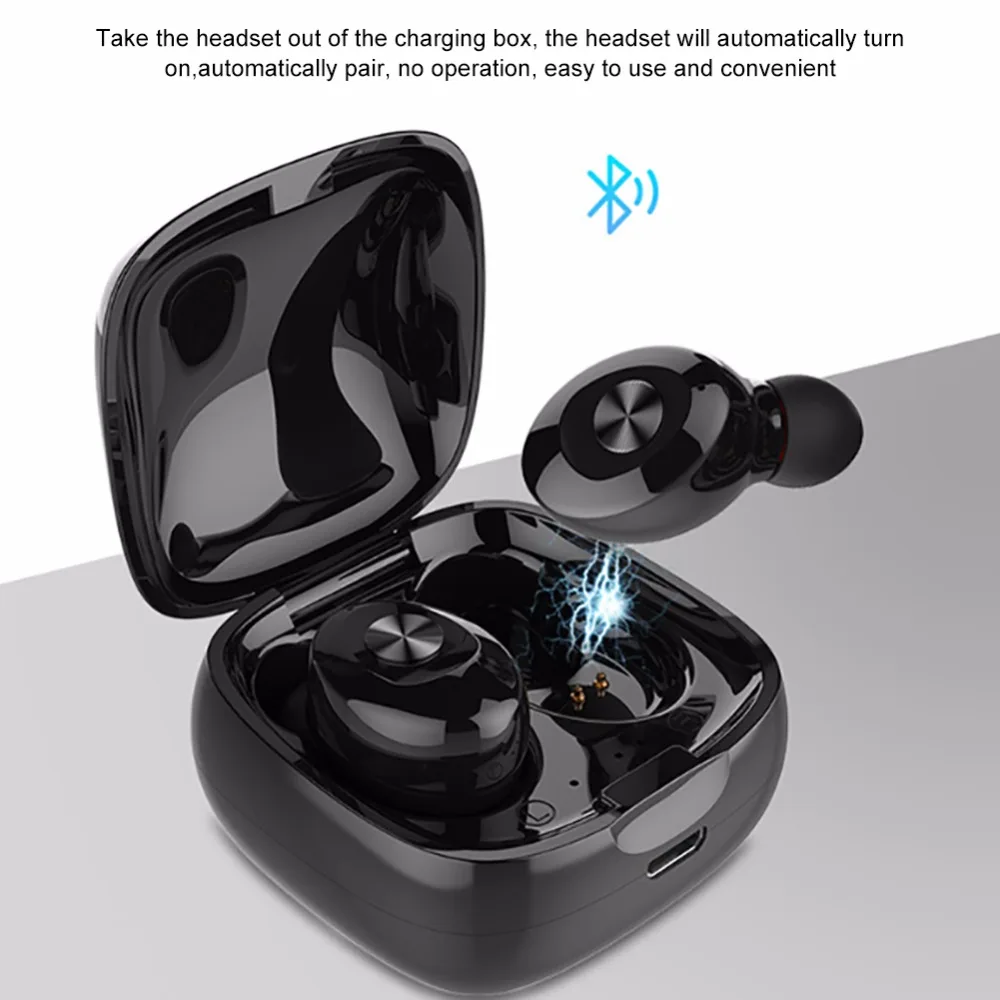 Новинка TG12 4 H Bluetooth 5 0 наушники мини настоящие беспроводные бас двойной микрофон