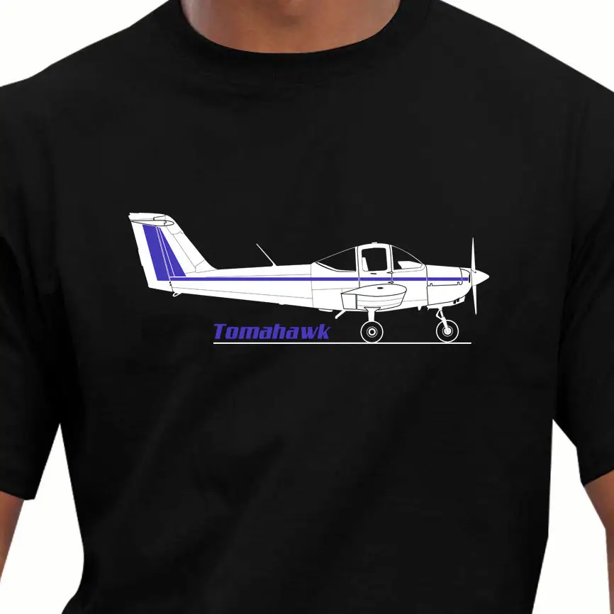 2019 Новый Для мужчин футболка классная О до образный вырез Aeroclassic PPL пилот Piper PA38