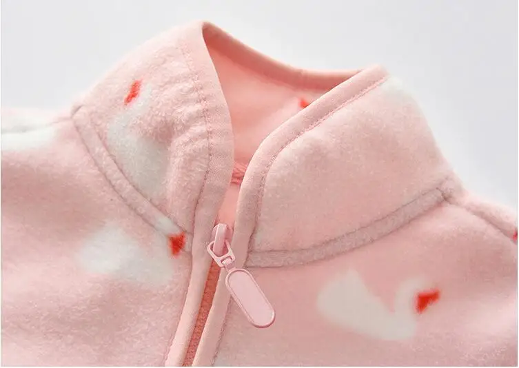 BibiCola new girls coats children casual fleece jackets clothing kids cotton long sleeve clothes boys sports cardigan |