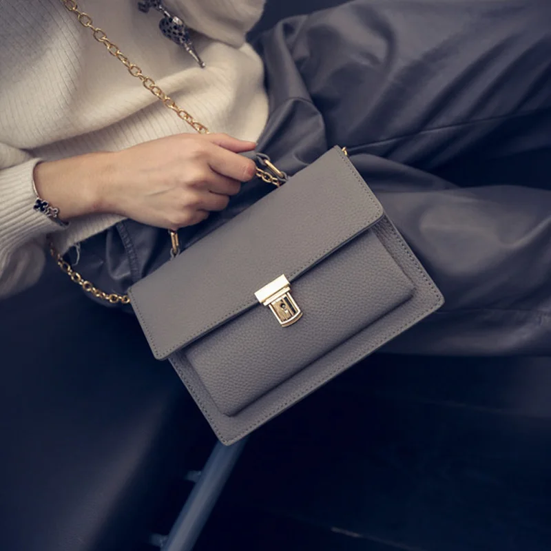 Женская сумка мессенджер на весну 2019|chain shoulder bag|shoulder bagssmall bag |