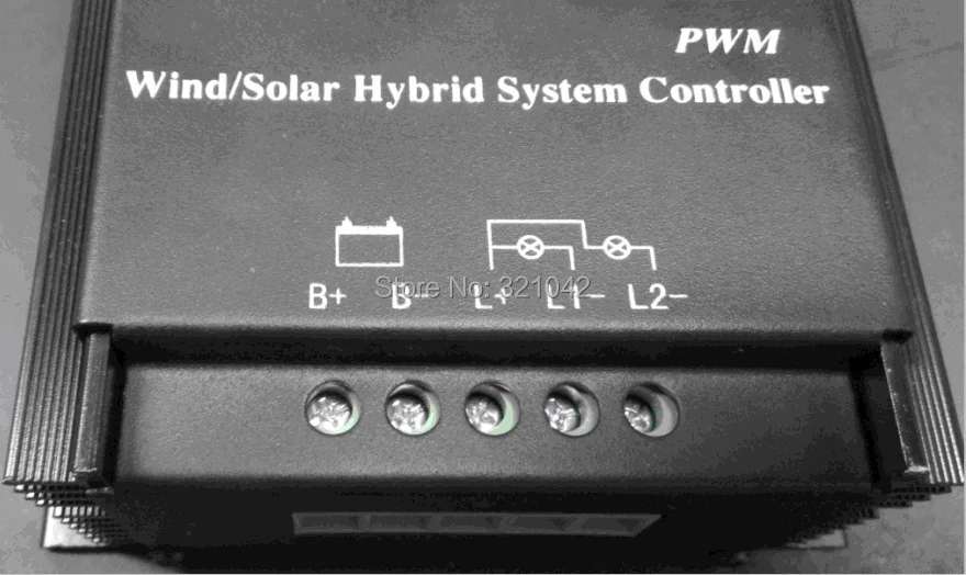 ЖК-дисплей PWM 500 Вт 12 В/24 В автоматический интеллектуальный гибридный контроллер